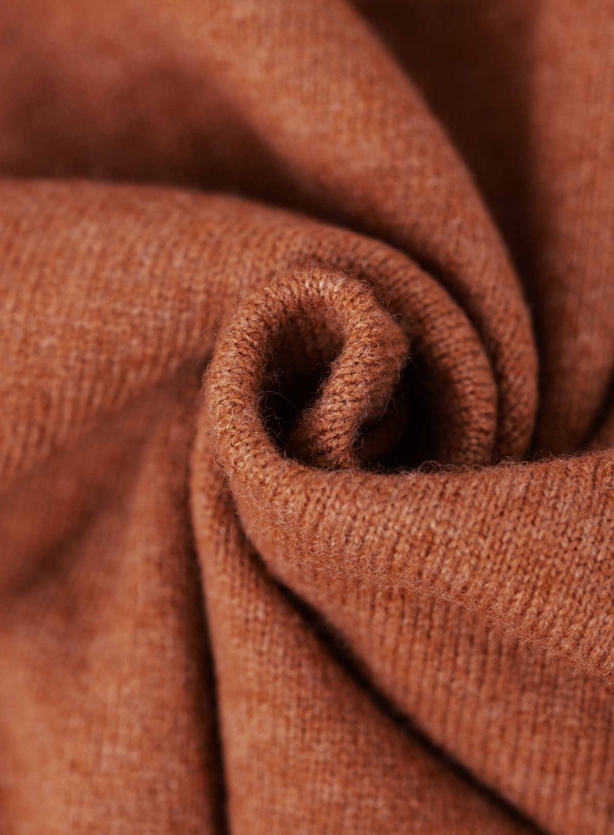 Half-zip trui in wol cashmere | FULL_WIDTH | Oranje