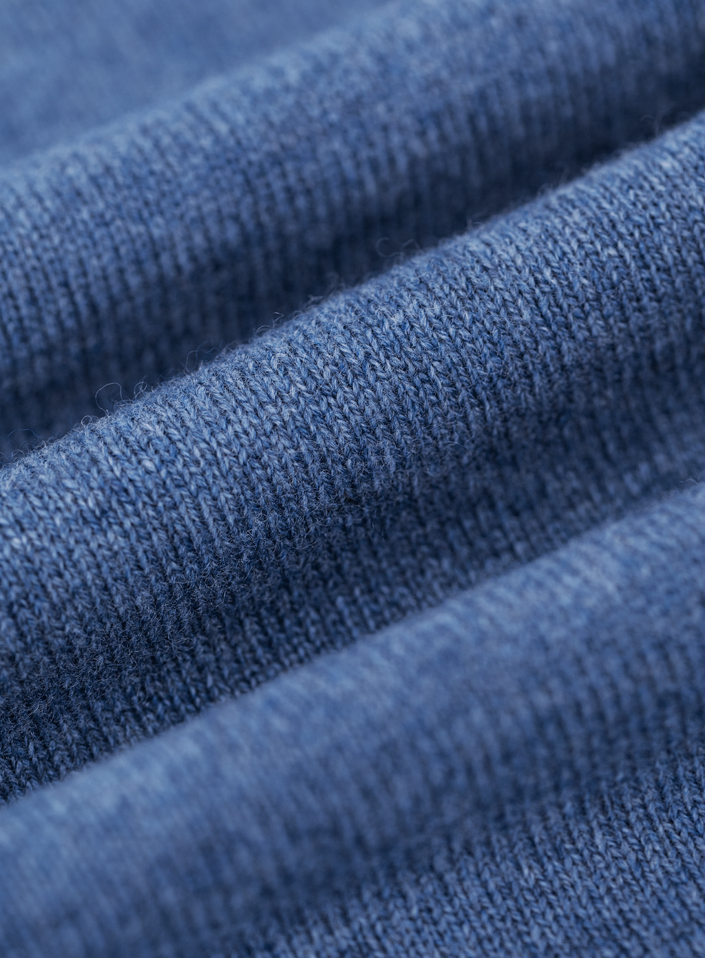 Half-zip trui in wol cashmere | FULL_WIDTH | L.Blauw