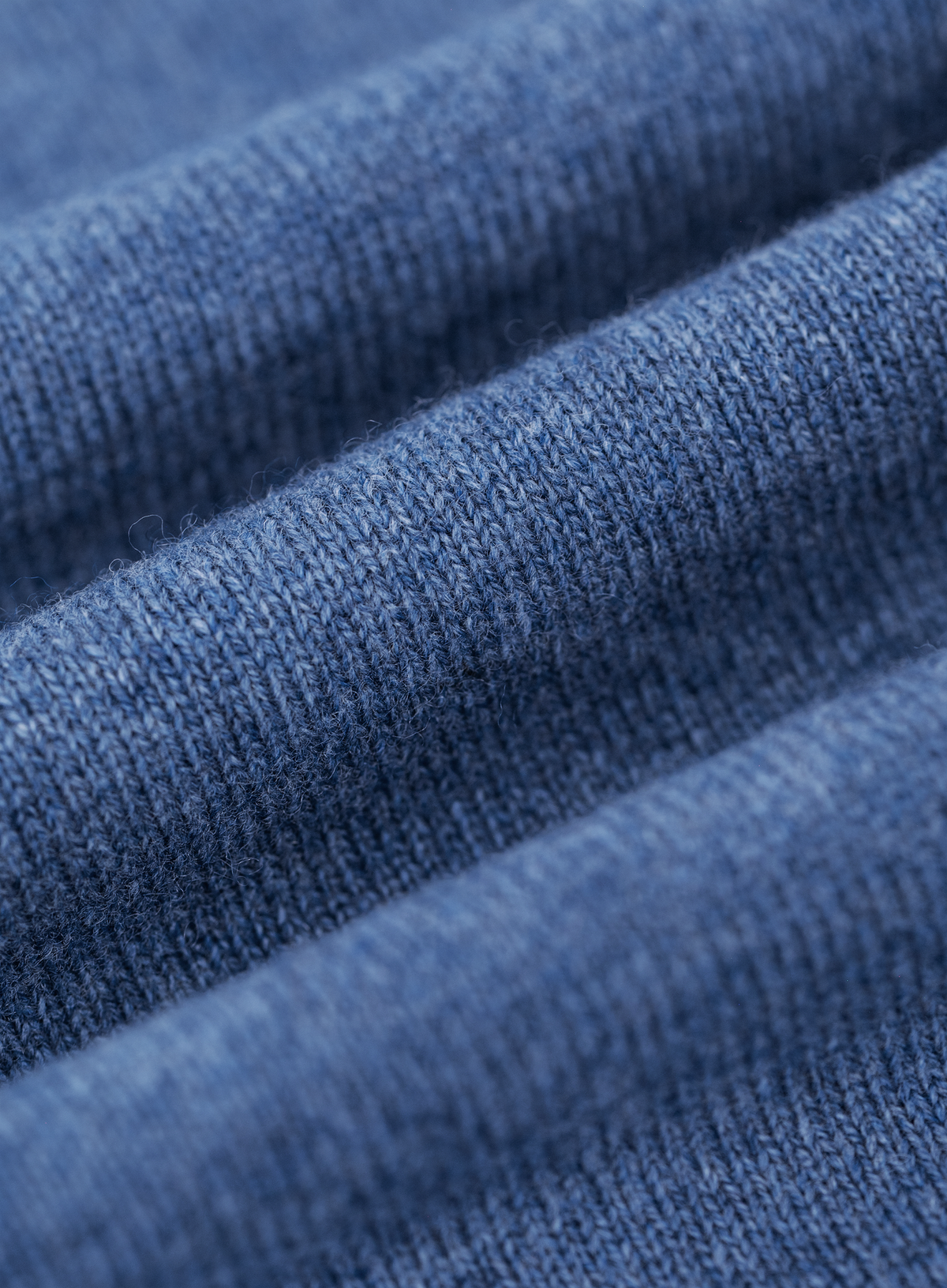 Half-zip trui in wol cashmere | FULL_WIDTH | L.Blauw