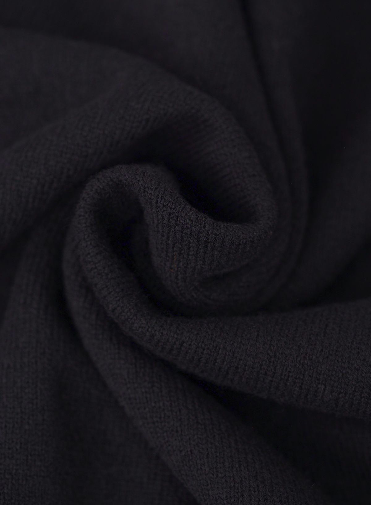 Half-zip trui in wol cashmere | FULL_WIDTH | Zwart