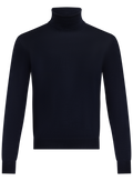 Coltrui in wol en zijde | BLUE NAVY