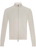 Ritsvest in wol cashmere | Wit