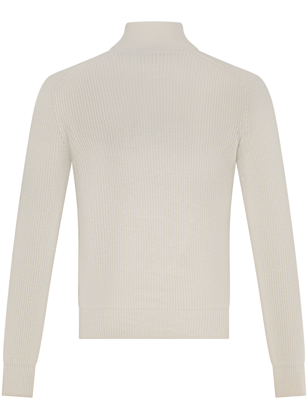 Ritsvest in wol cashmere | Wit