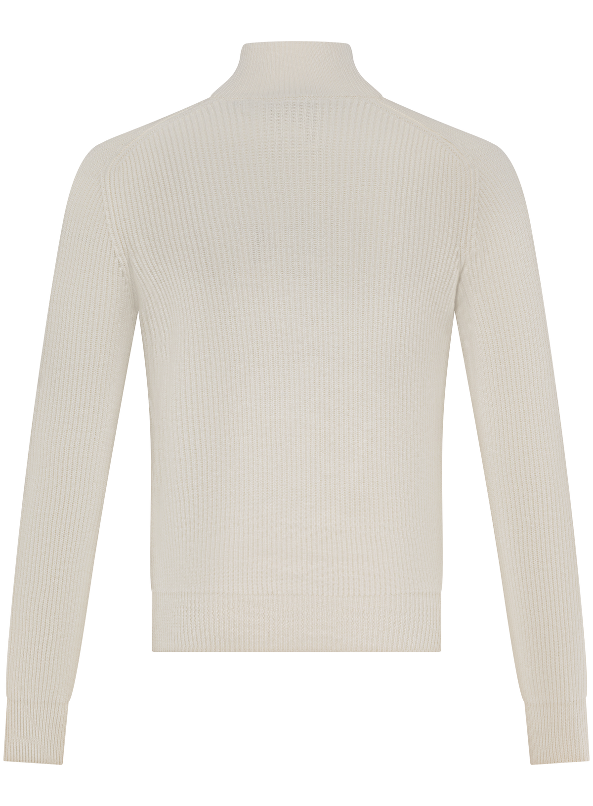 Ritsvest in wol cashmere | Wit
