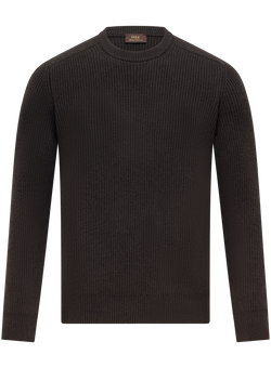 Crewneck in wol cashmere | D.Bruin