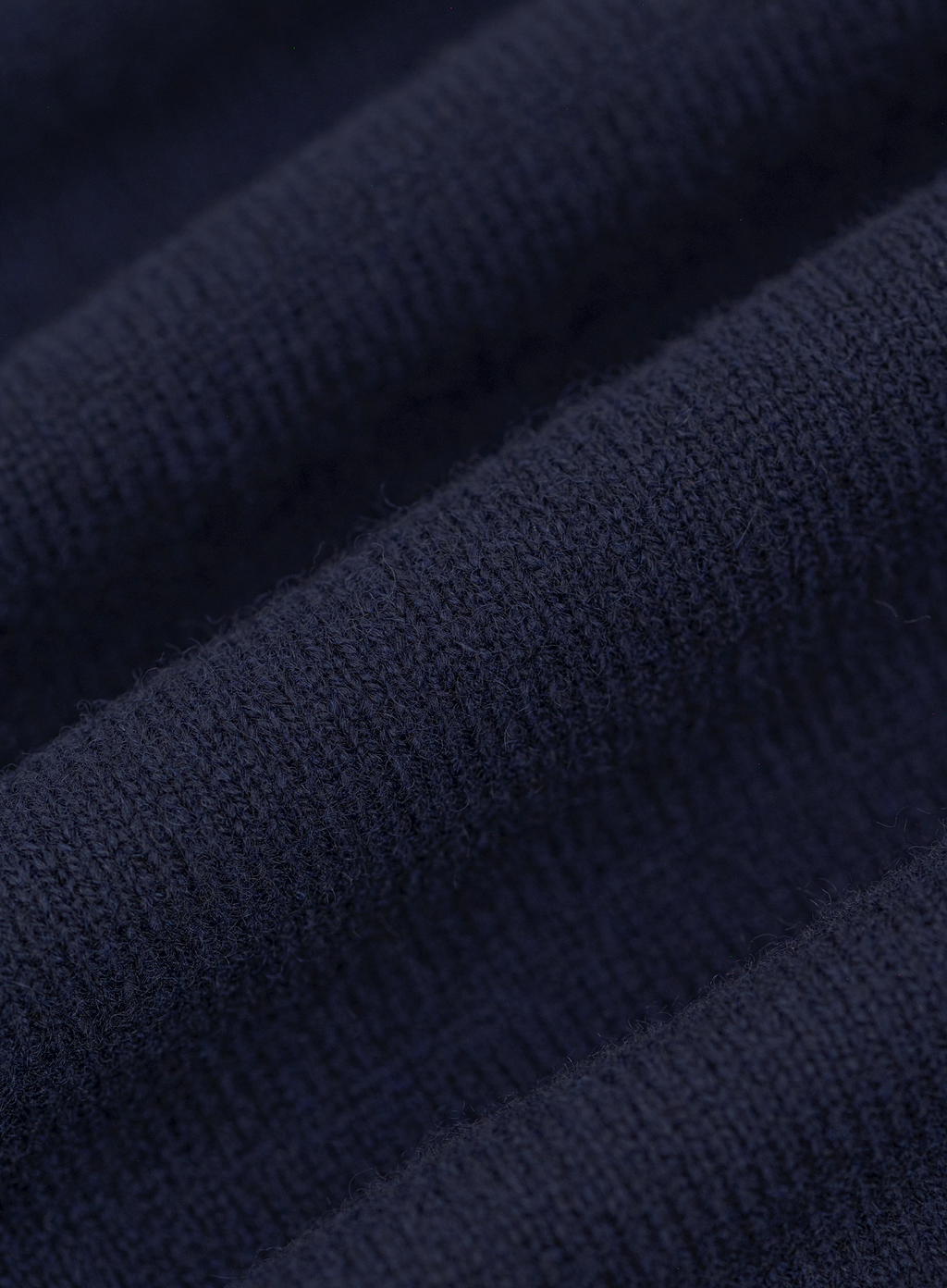 Half-zip trui in wol cashmere | FULL_WIDTH | BLUE NAVY