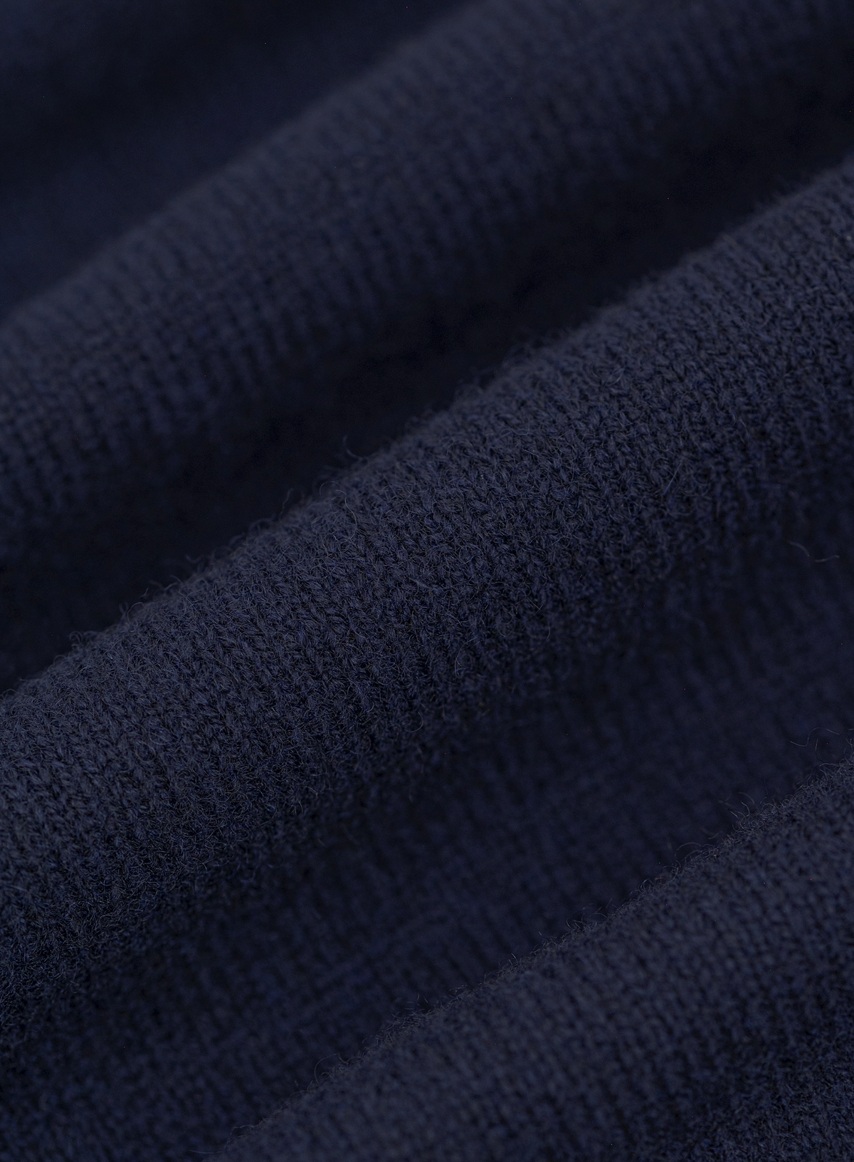 Half-zip trui in wol cashmere | FULL_WIDTH | BLUE NAVY