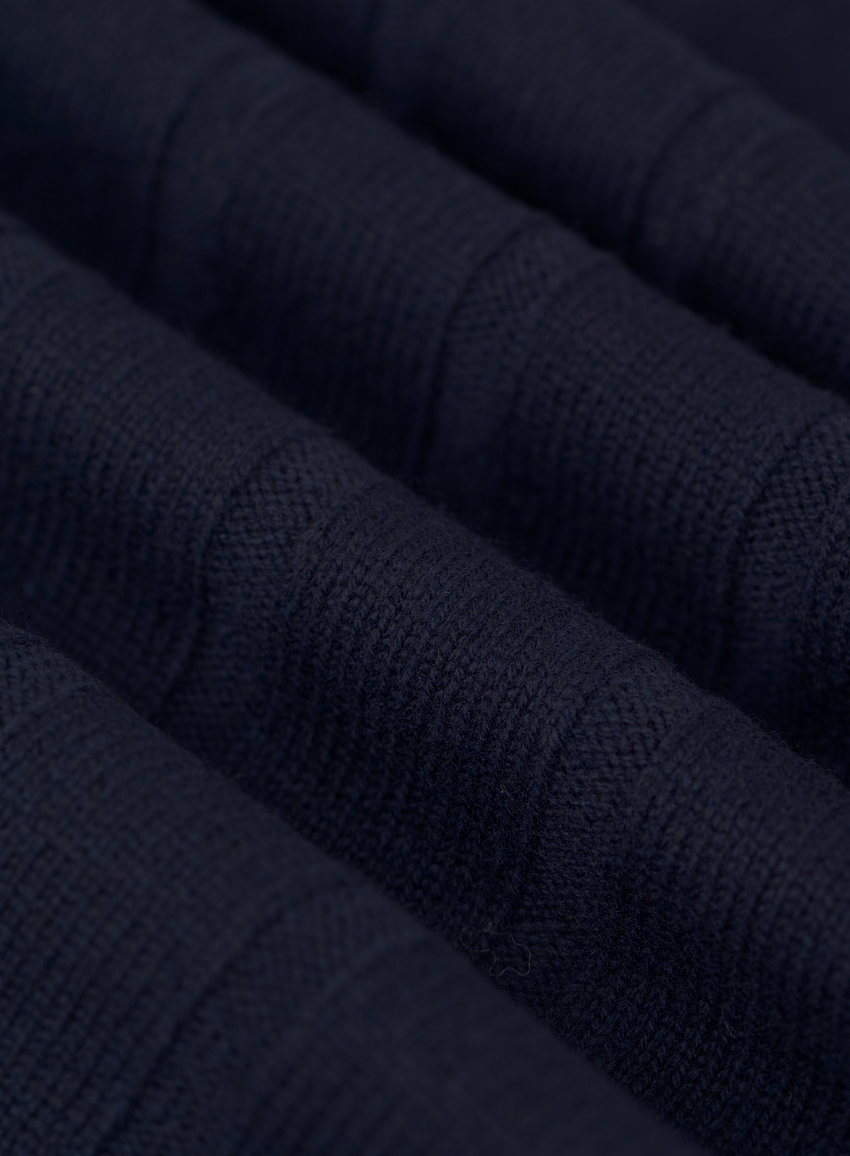Polo in wol cashmere | FULL_WIDTH | BLUE NAVY