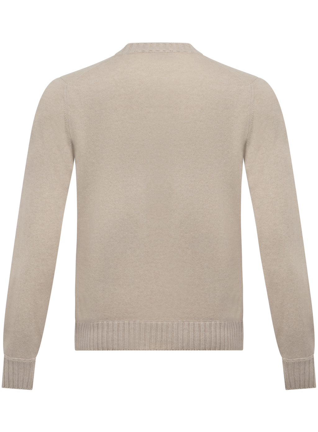 Ronde hals trui van cashmere | L.BEIGE