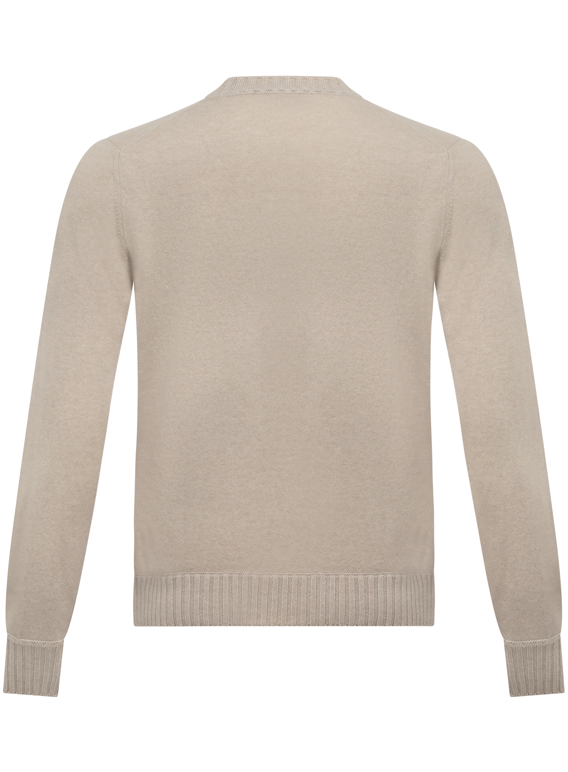 Ronde hals trui van cashmere | L.BEIGE