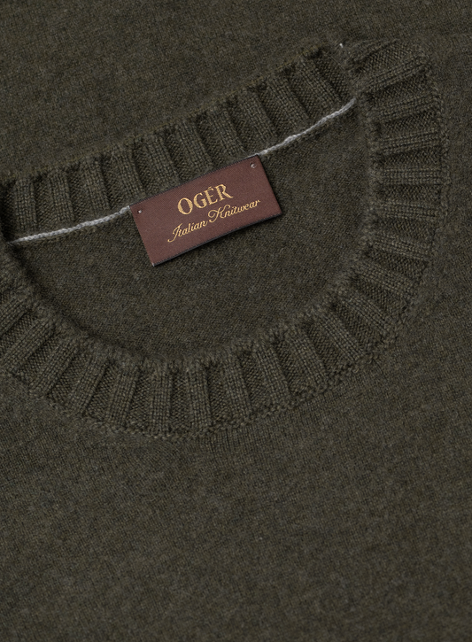 Pull ras du cou en cachemire