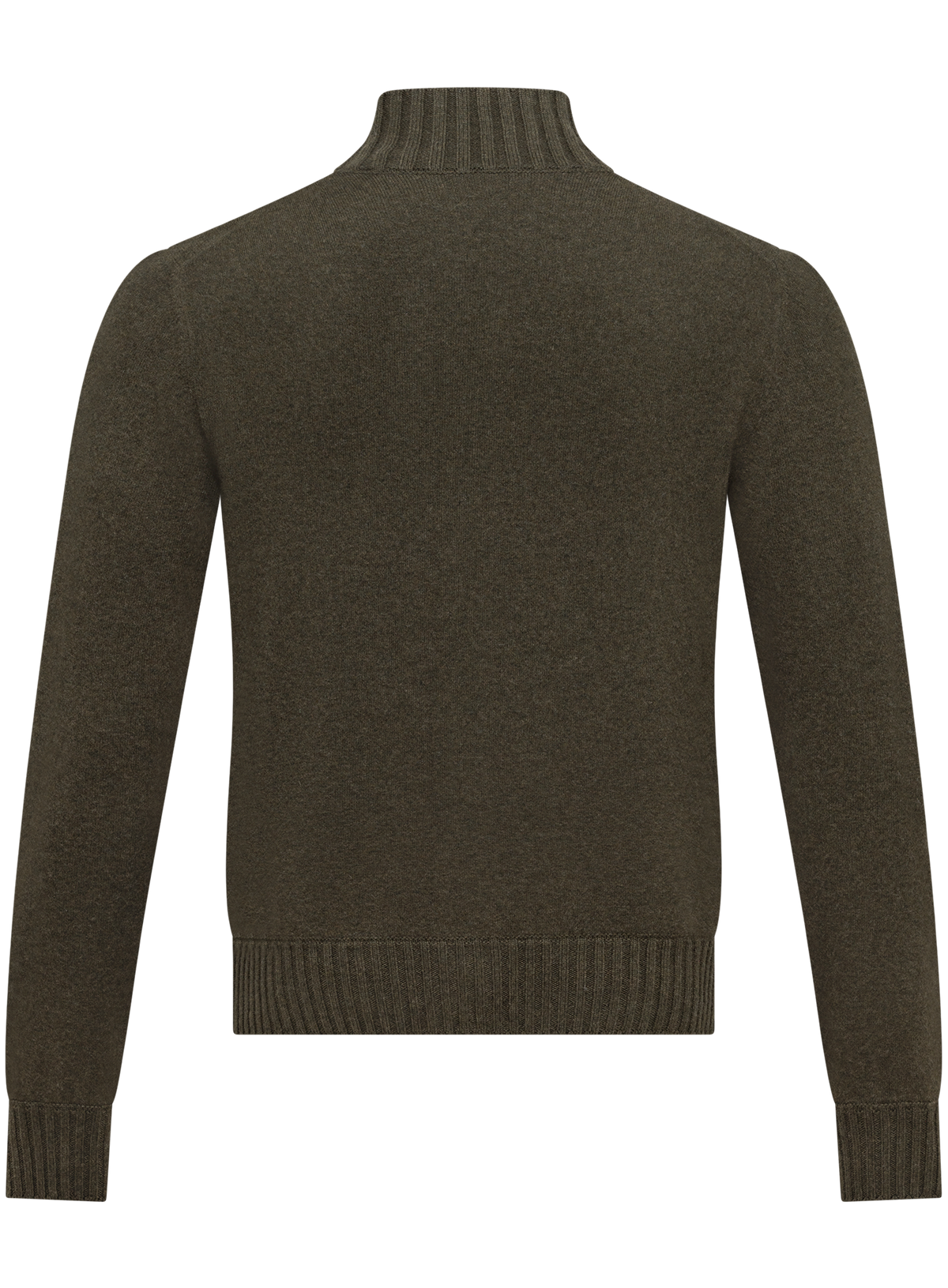 Ritsvest in cashmere | Groen