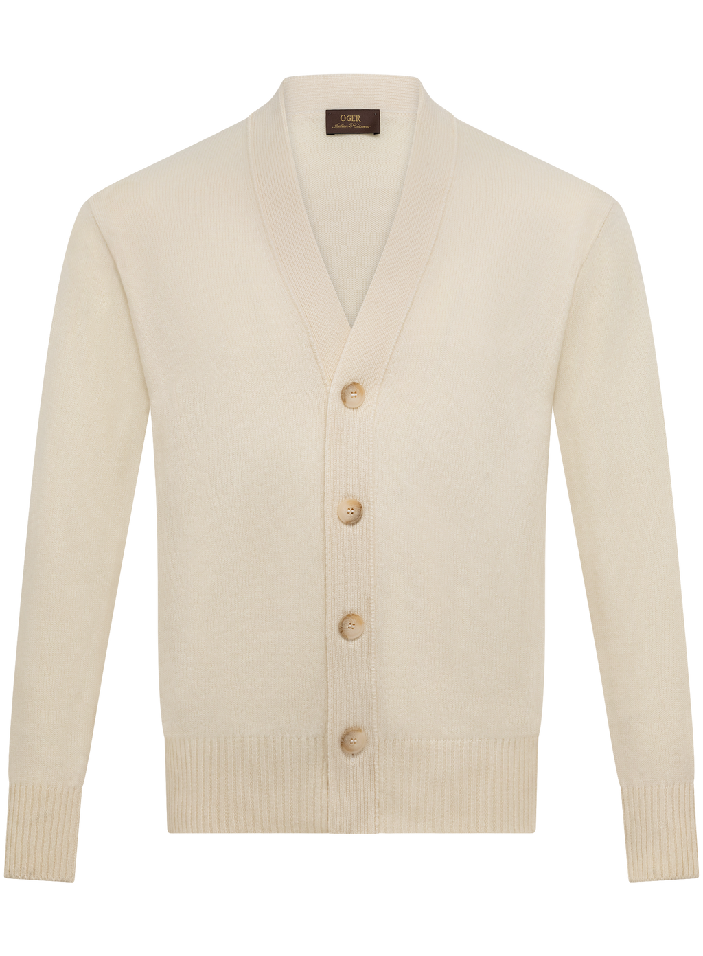 Knoopvest in wol | Wit