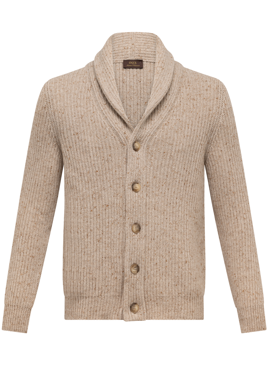 Knoopvest in wol cashmere | ROOM-WIT