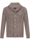 Knoopvest in wol | TAUPE