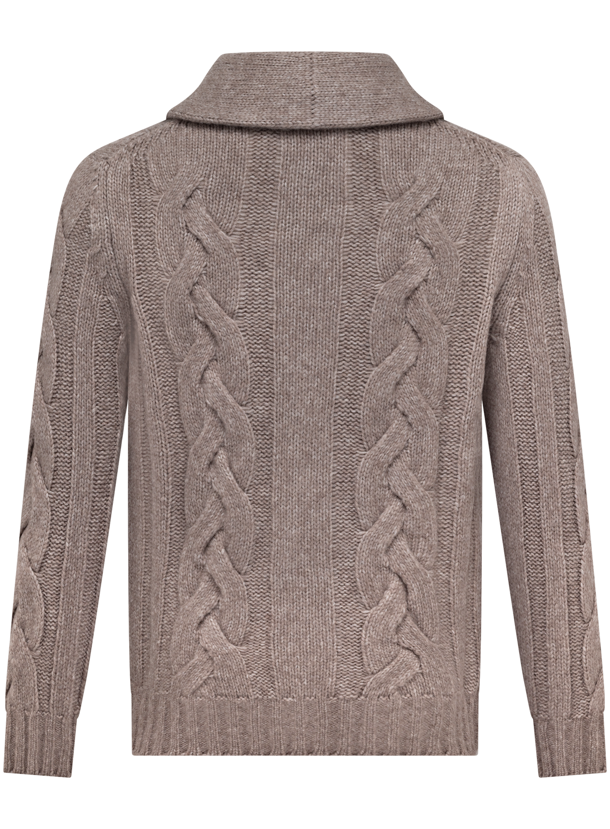 Knoopvest in wol | TAUPE