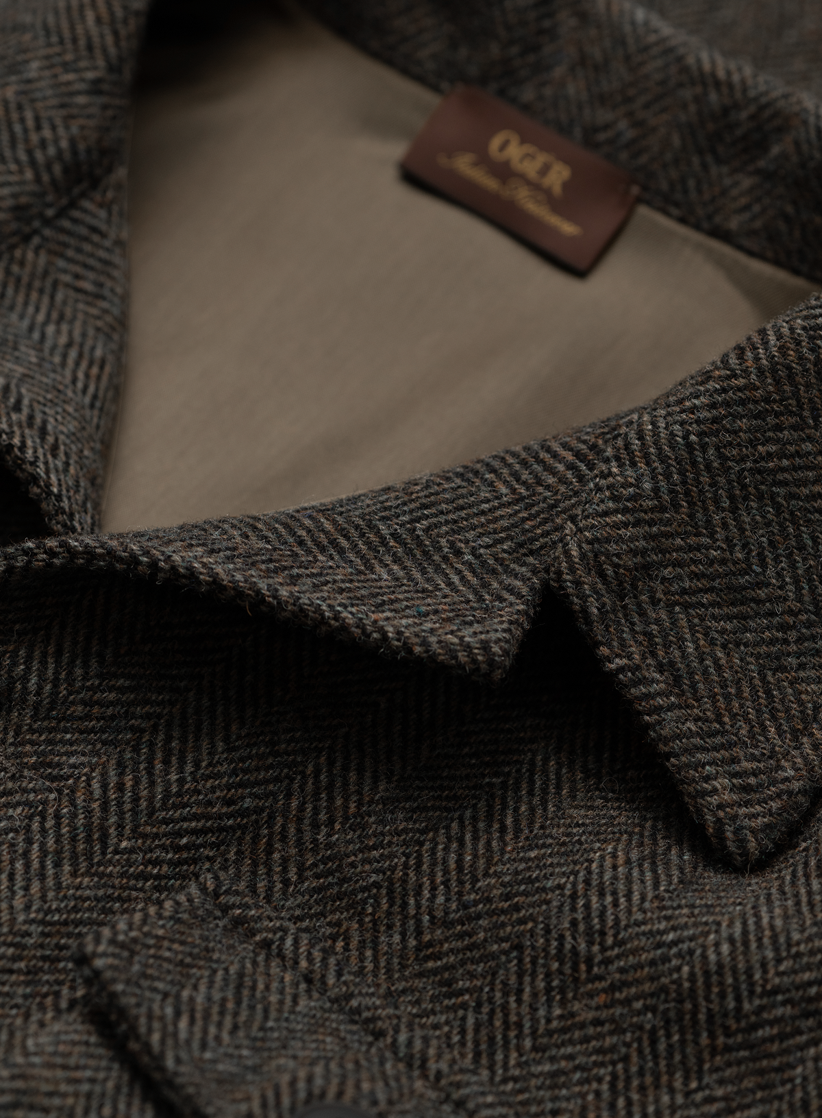 Field jacket in wol | FULL_WIDTH | Groen