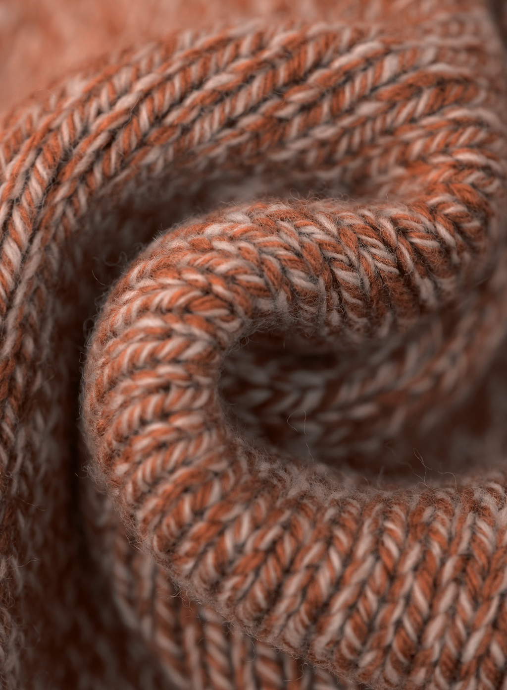 Gemêleerde coltrui van scheerwol | FULL_WIDTH | Oranje