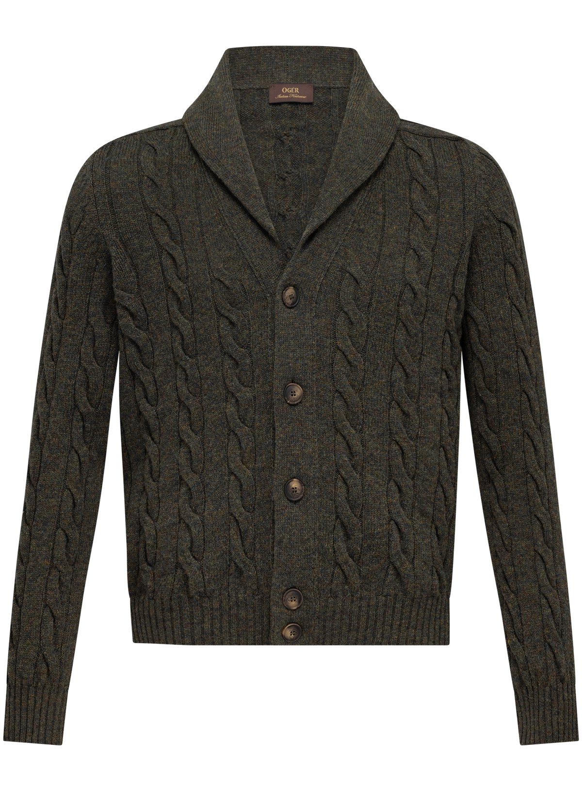 Knoopvest in wol | Groen