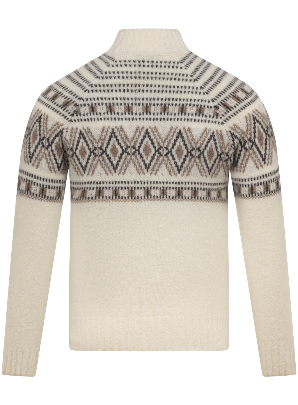 Mock neck trui in wol | ROOM-WIT