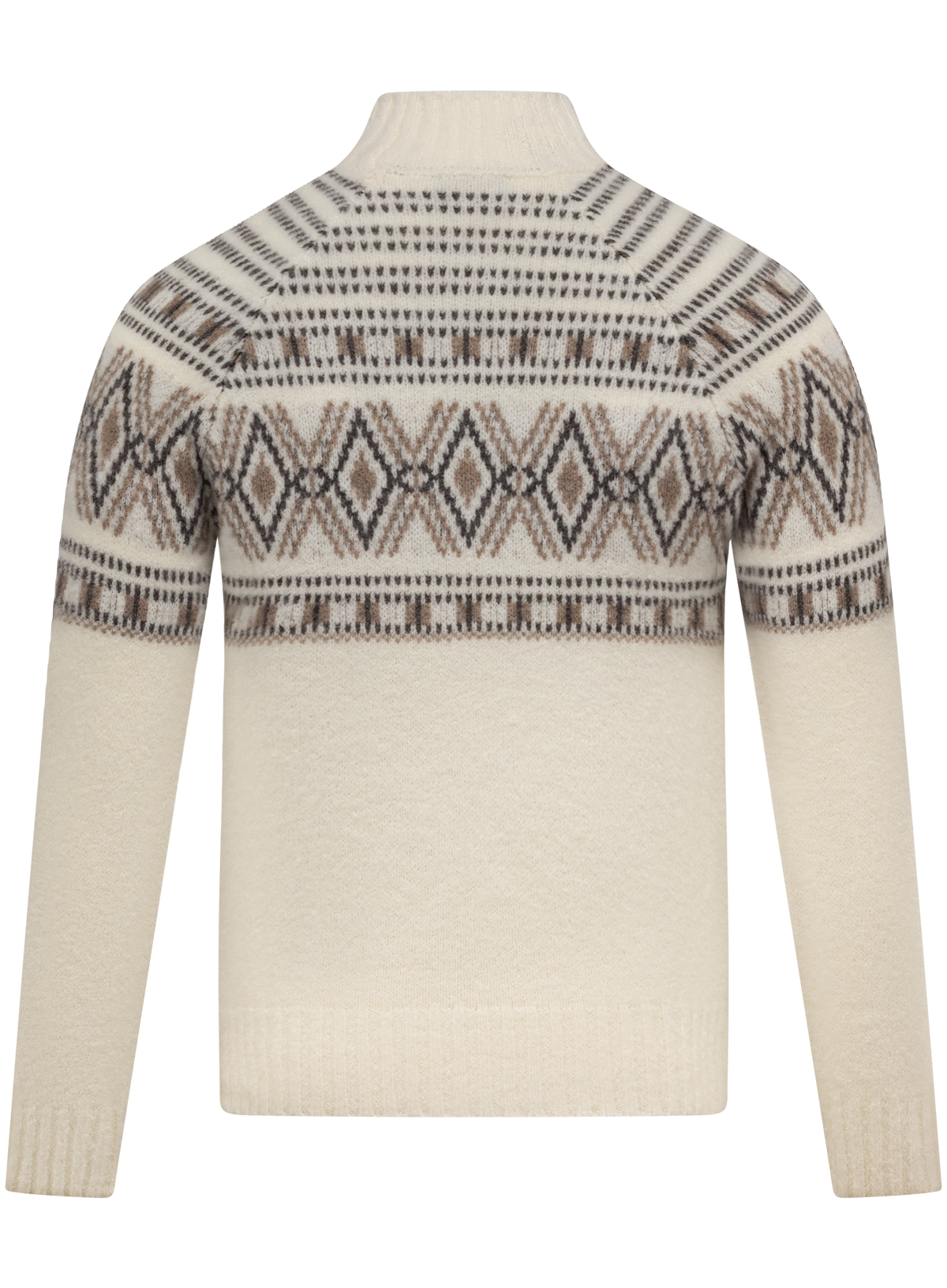 Mock neck trui in wol | ROOM-WIT