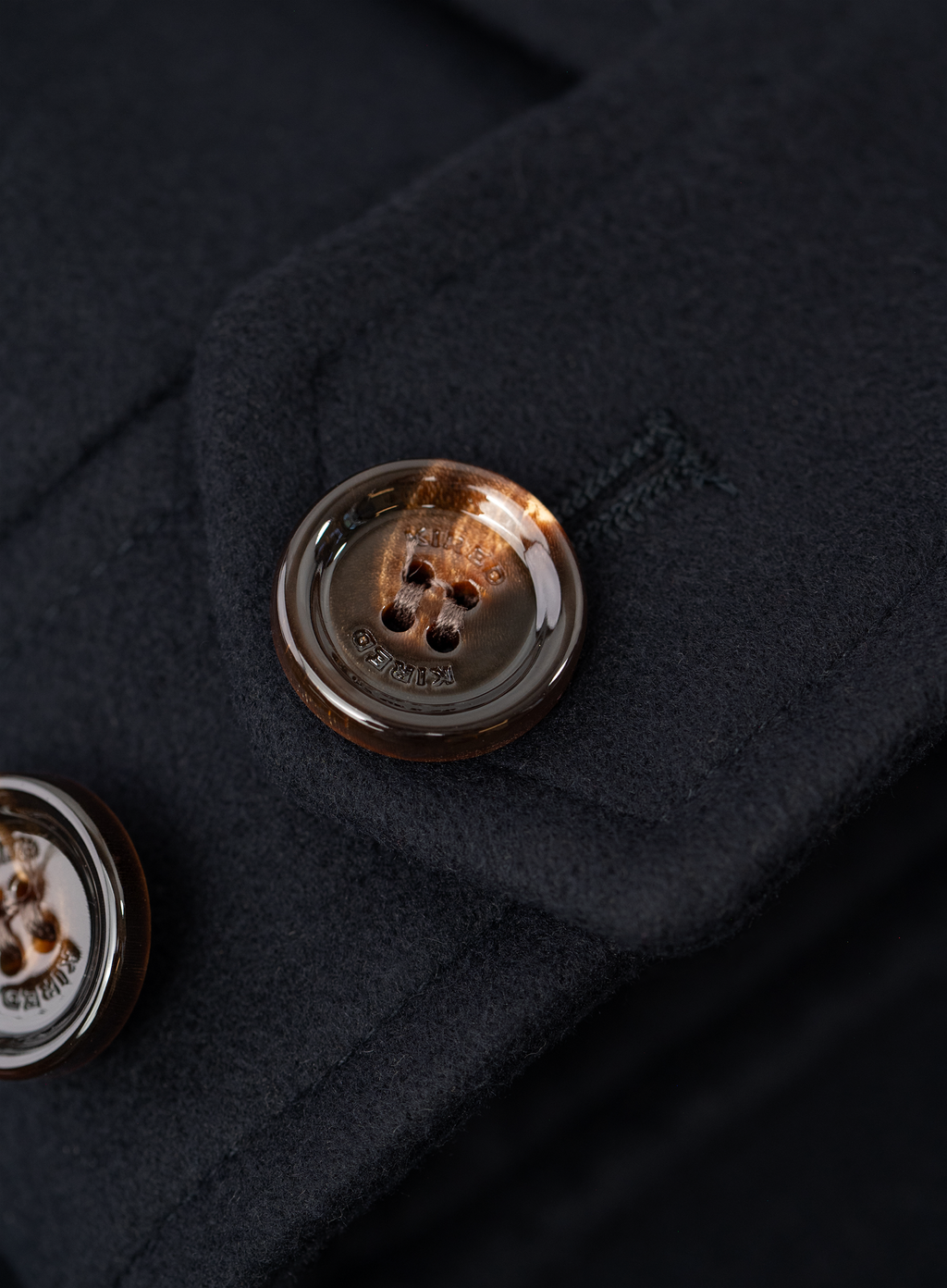 Overshirt met klepzakken en puntkraag | FULL_WIDTH | BLUE NAVY