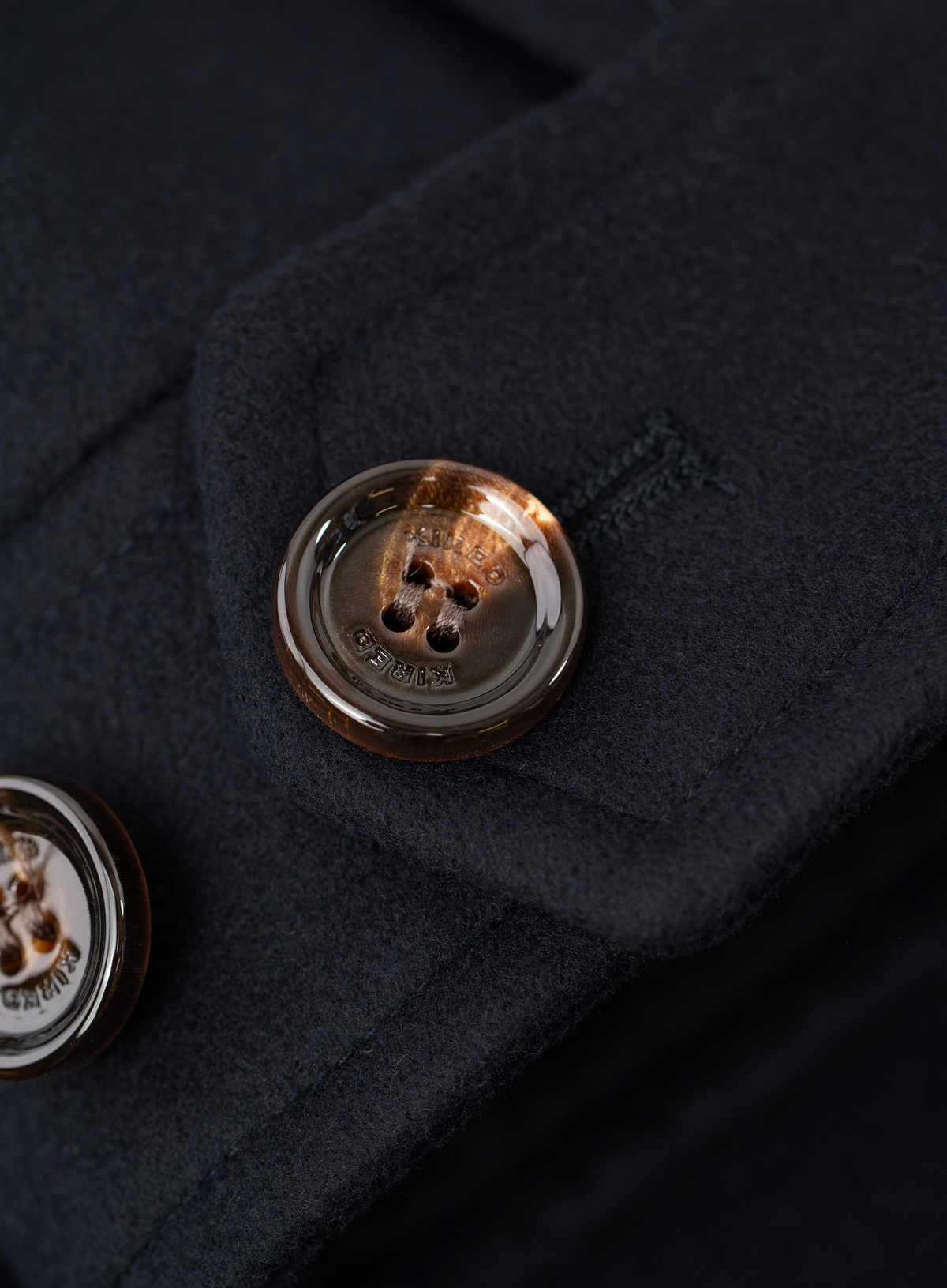 Overshirt met klepzakken en puntkraag | FULL_WIDTH | BLUE NAVY