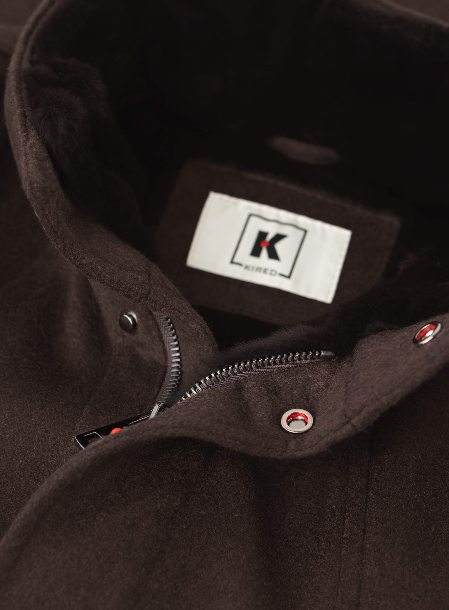 Field jack in cashmere | FULL_WIDTH | D.Bruin