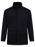 Field jack in cashmere | BLUE NAVY