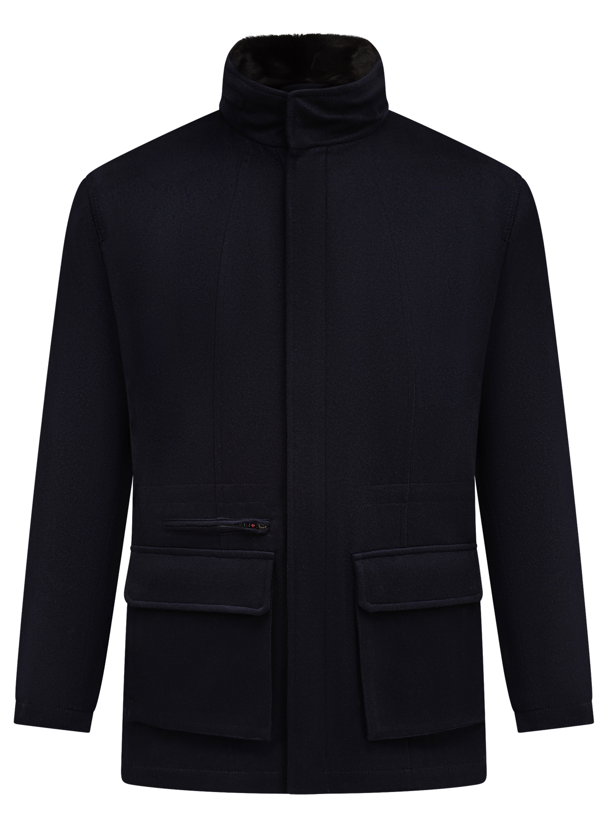 Field jack in cashmere | BLUE NAVY