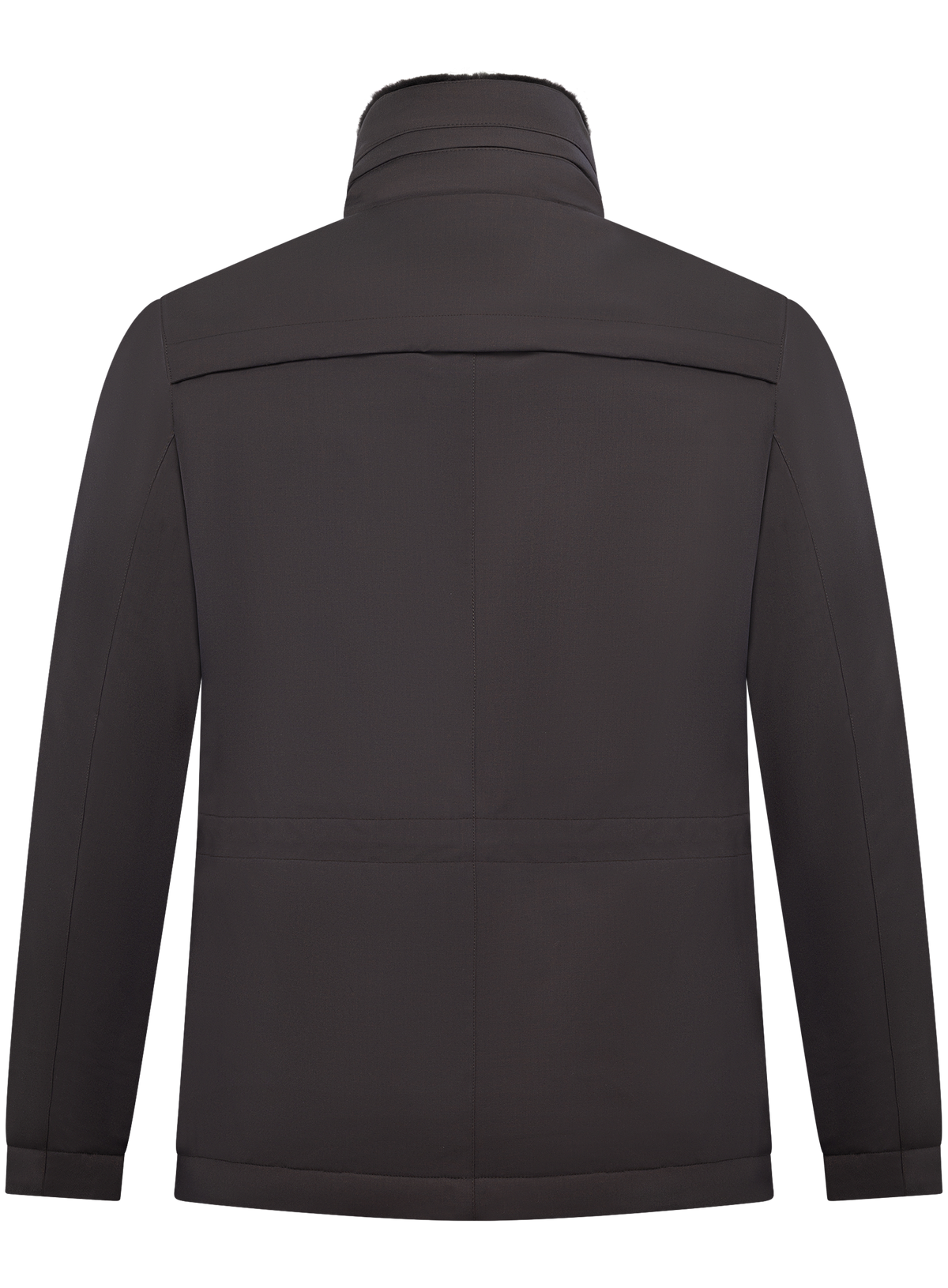 Field jacket met opstaande kraag | Bruin
