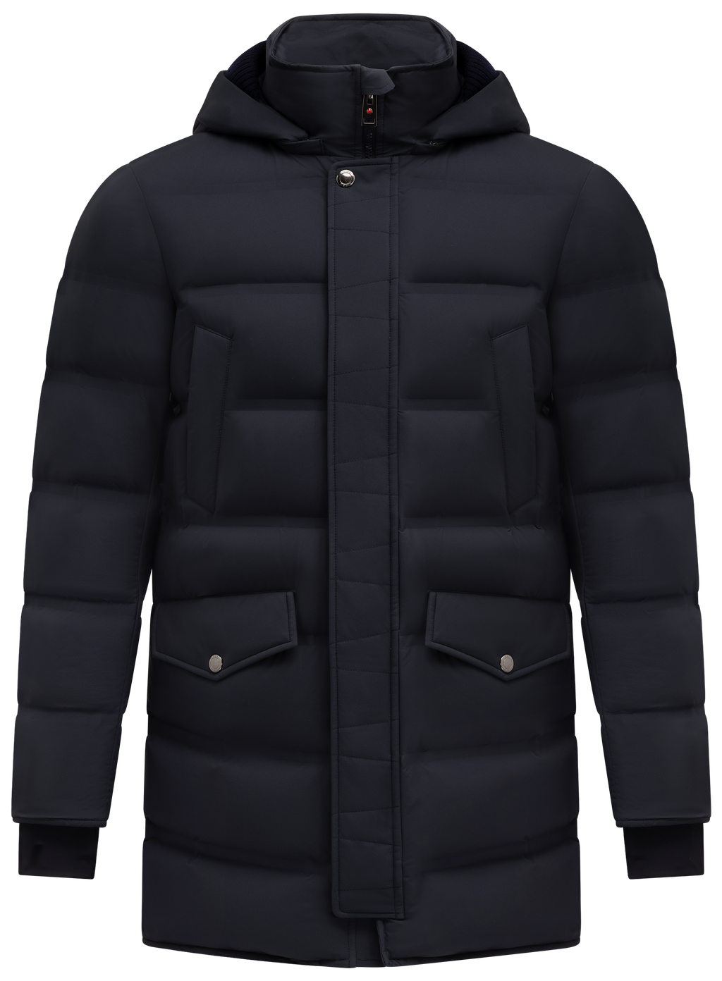 Parka in technische stof | BLUE NAVY