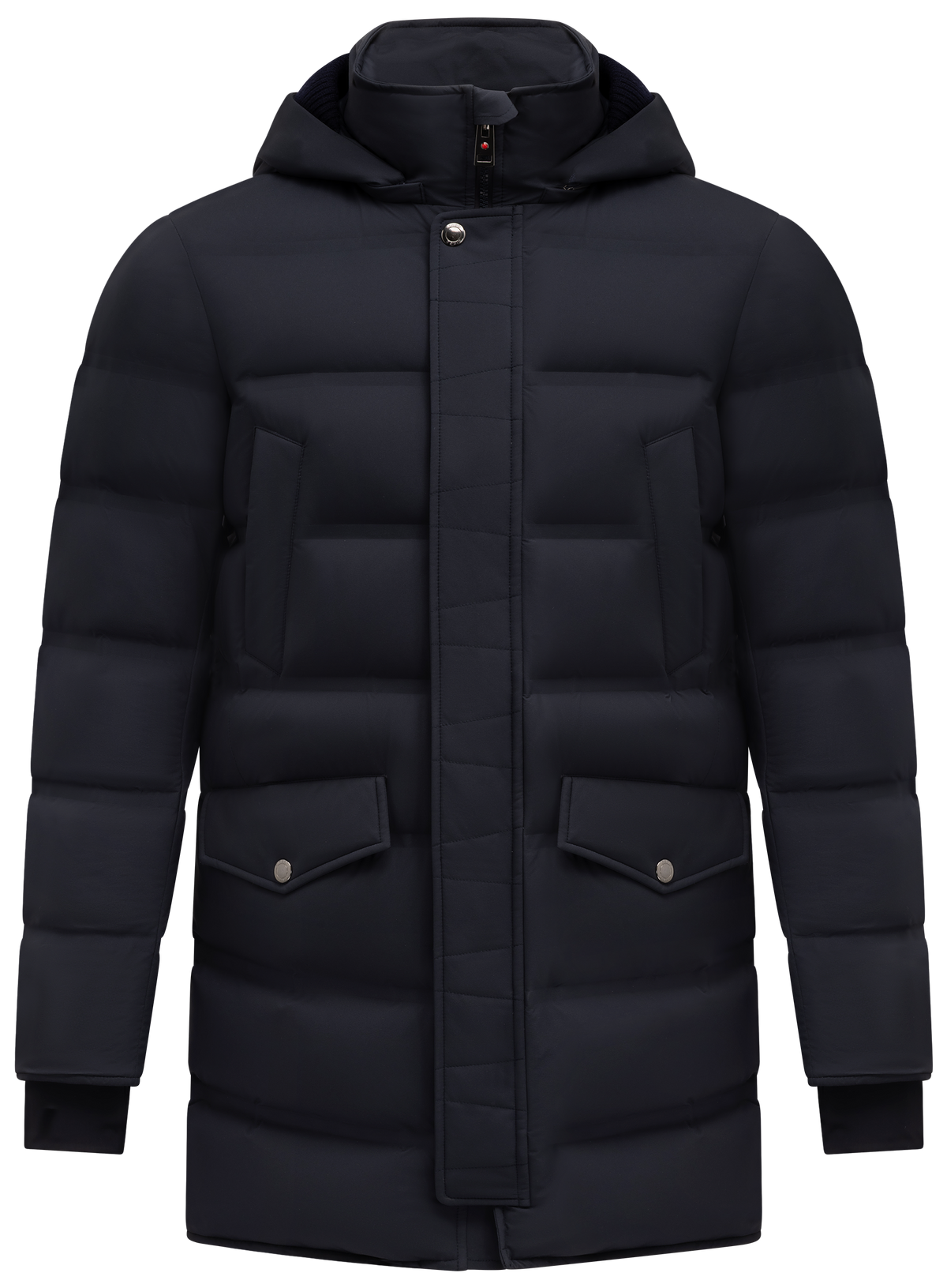 Parka in technische stof | BLUE NAVY