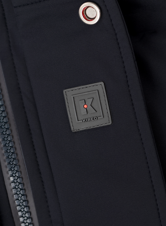 Parka in technische stof