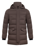 Parka in technische stof | D.Bruin