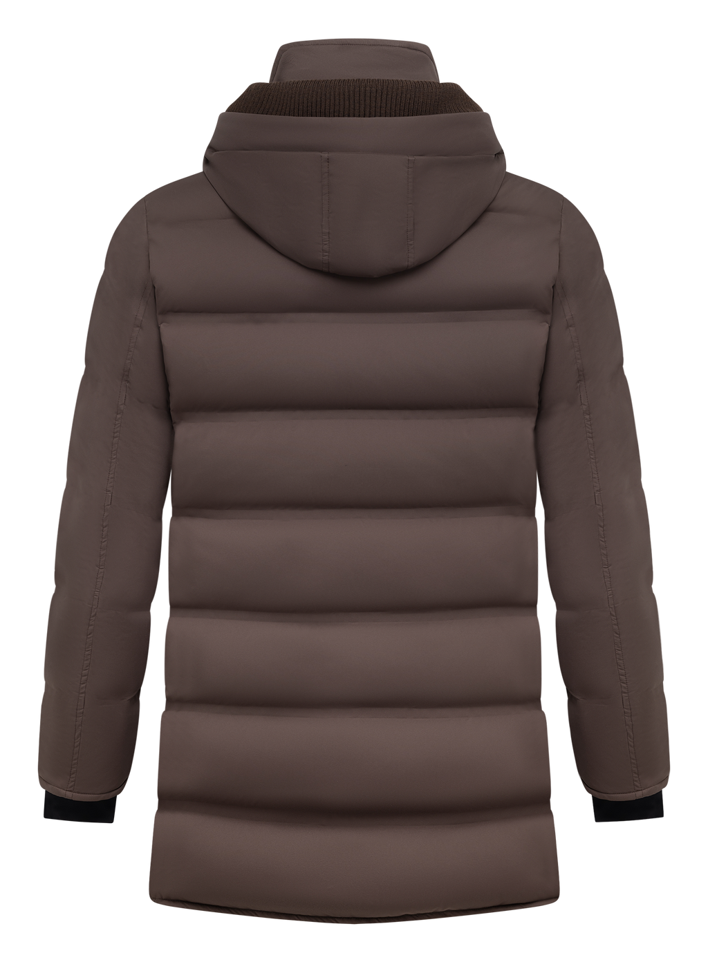 Parka in technische stof | D.Bruin