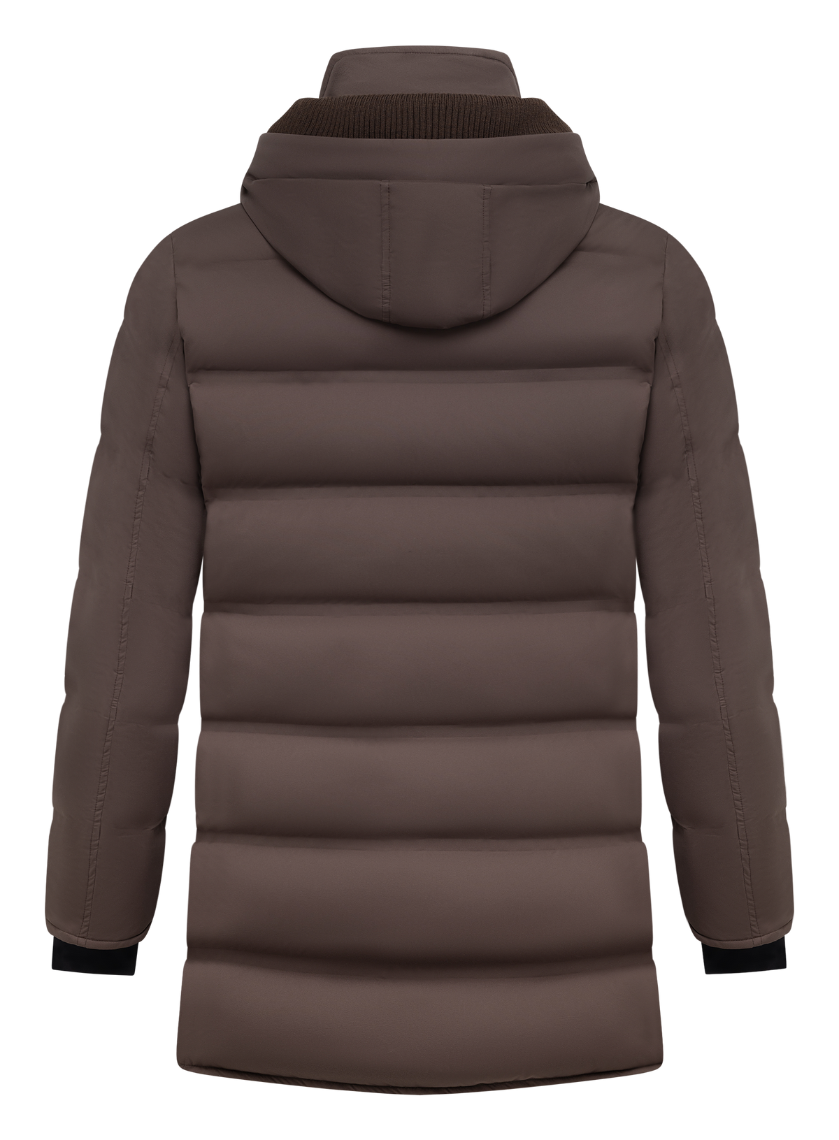 Parka in technische stof | D.Bruin
