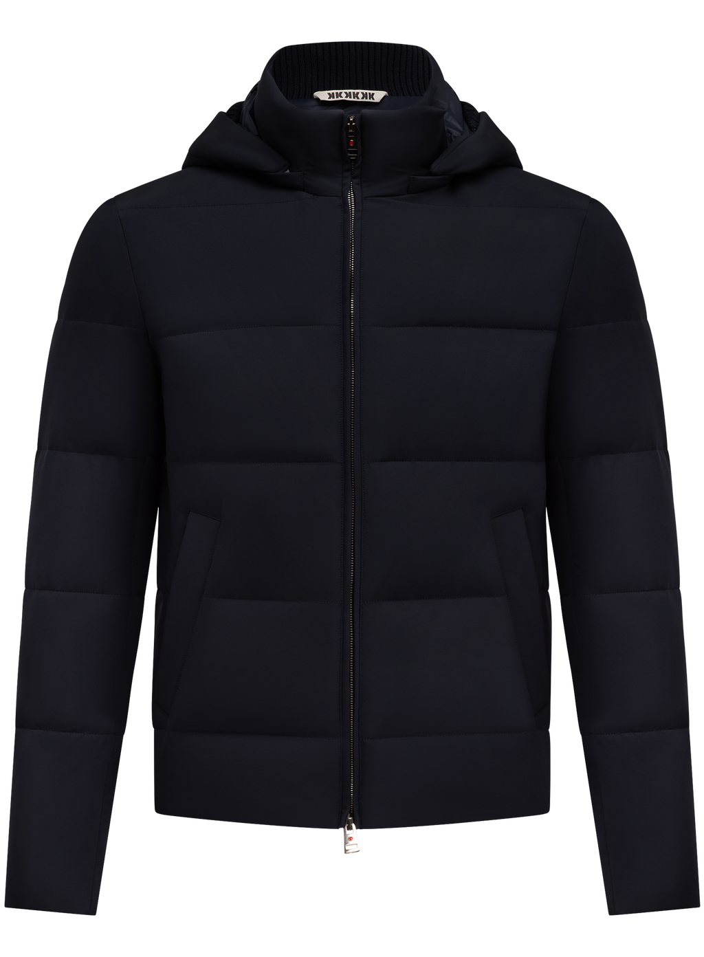 Gewatteerd jack met capuchon | BLUE NAVY