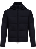 Gewatteerd jack met capuchon | BLUE NAVY