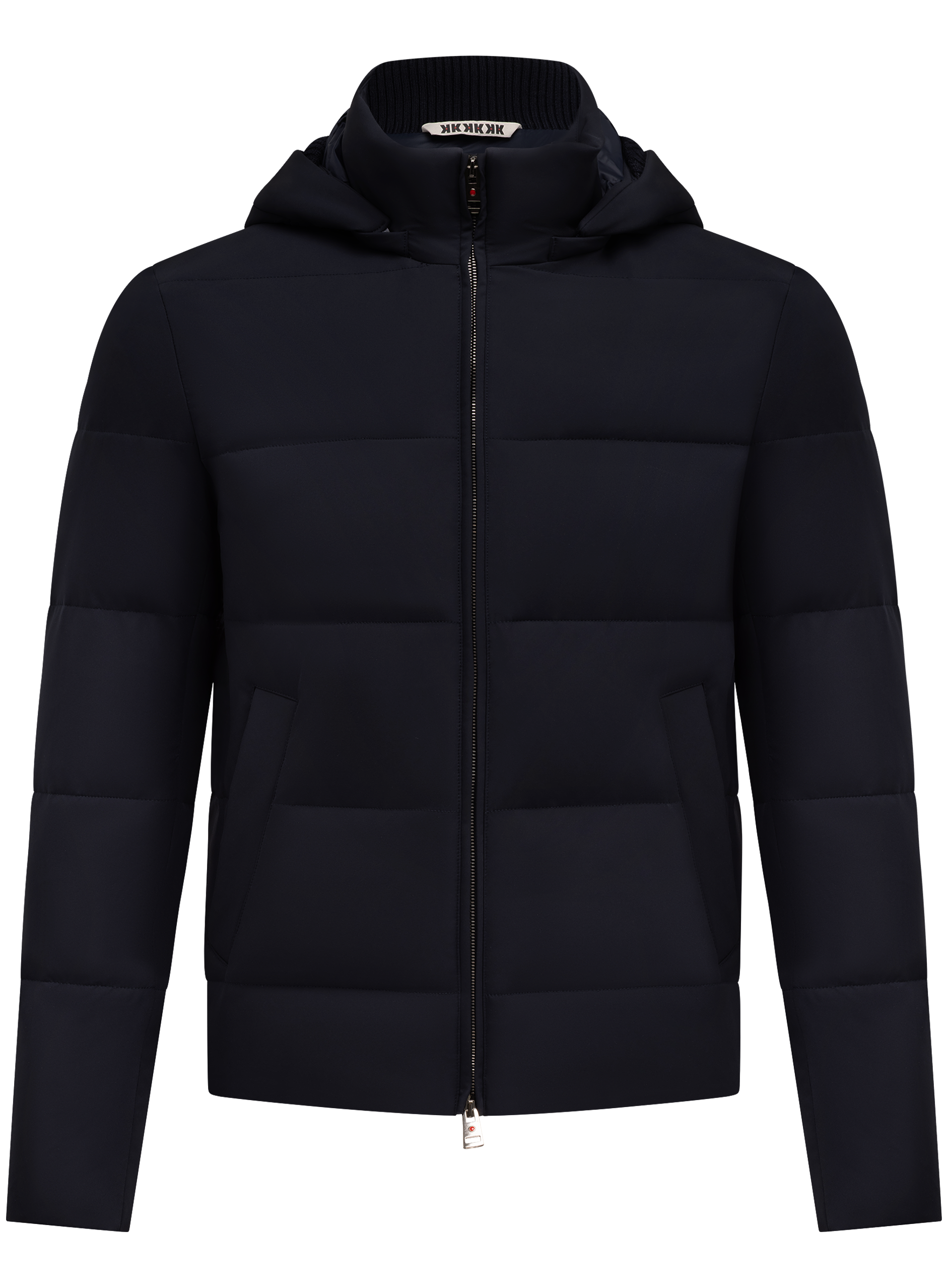 Gewatteerd jack met capuchon | BLUE NAVY