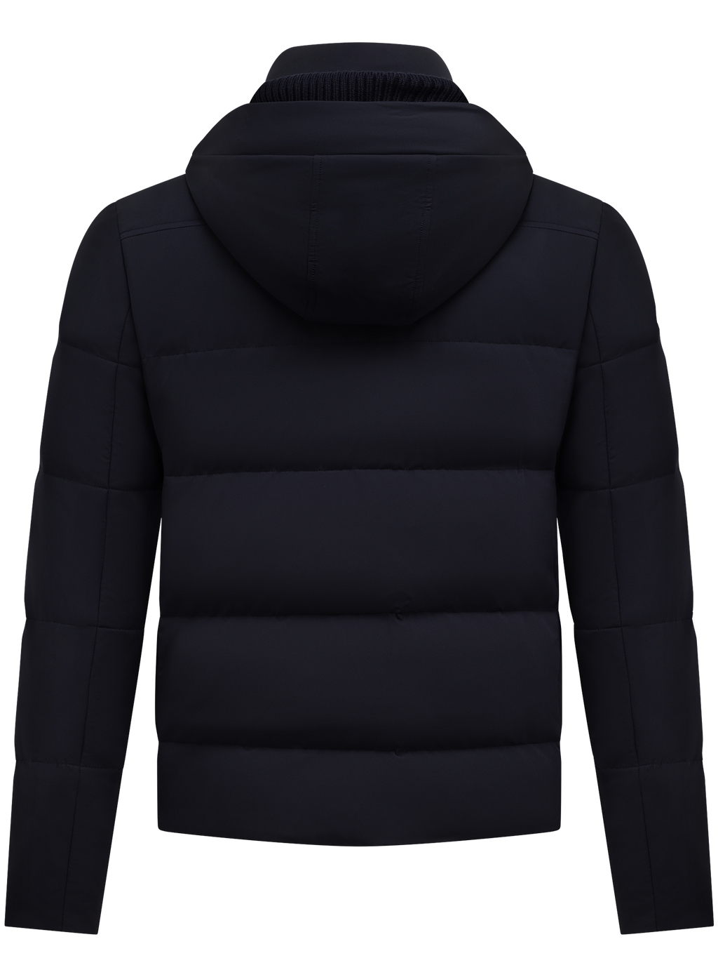 Gewatteerd jack met capuchon | BLUE NAVY