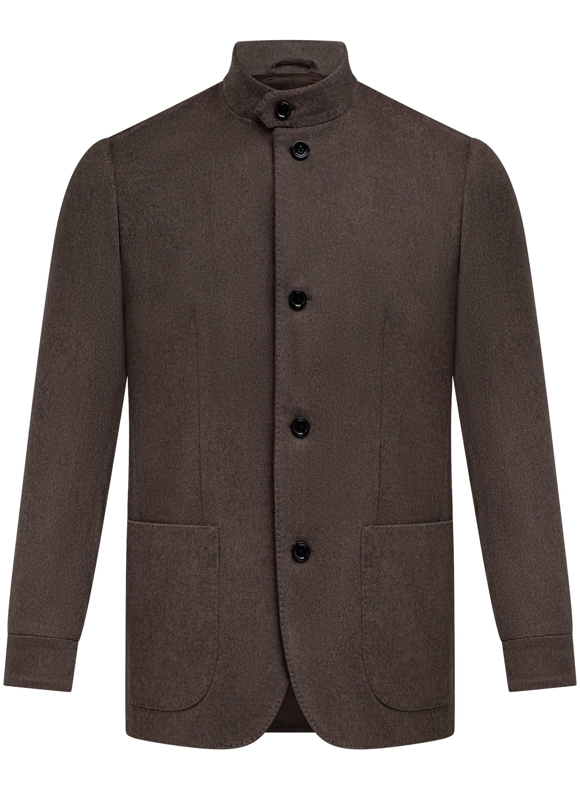 Blazerjack van cashmere | TAUPE