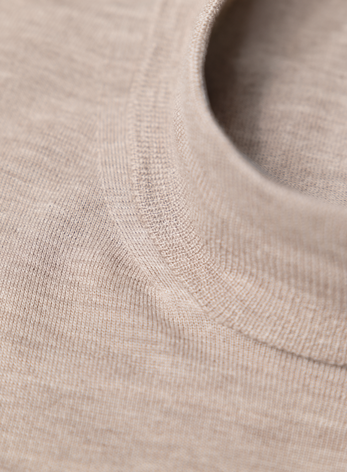 Mock neck trui in wol | FULL_WIDTH | TAUPE