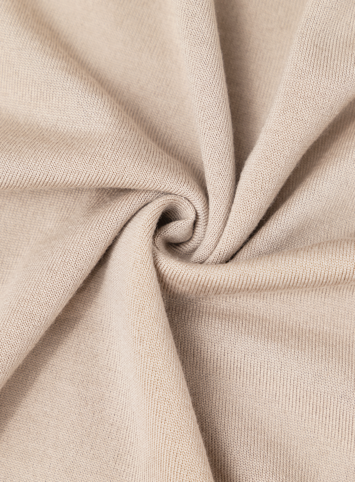 Fijngebreide coltrui van scheerwol | FULL_WIDTH | Beige