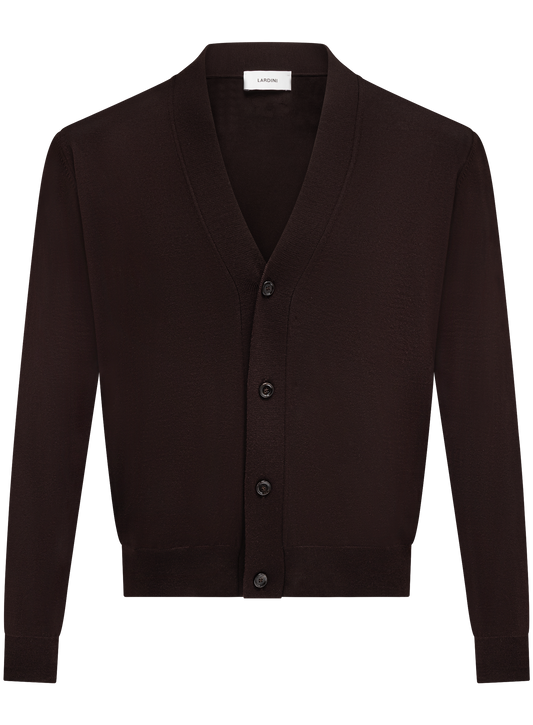 Strickjacke aus Schurwolle