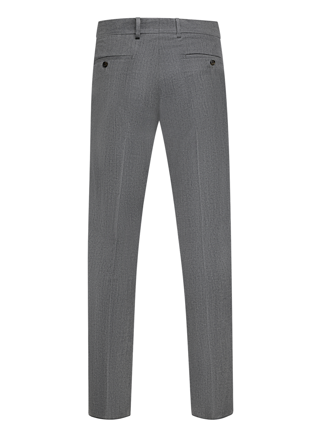 Pantalon van scheerwol en cashmere | L.Grijs
