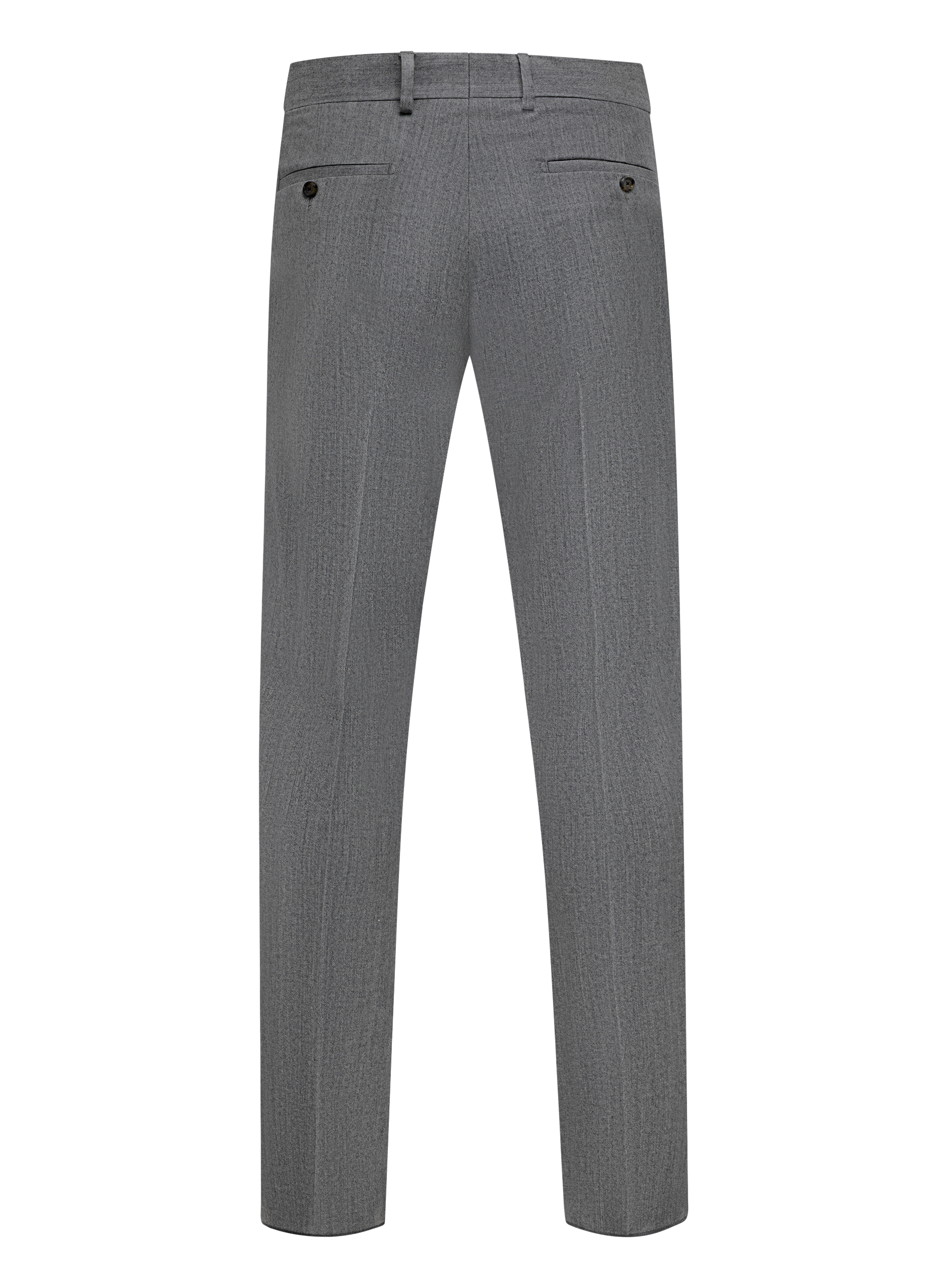 Pantalon van scheerwol en cashmere | L.Grijs