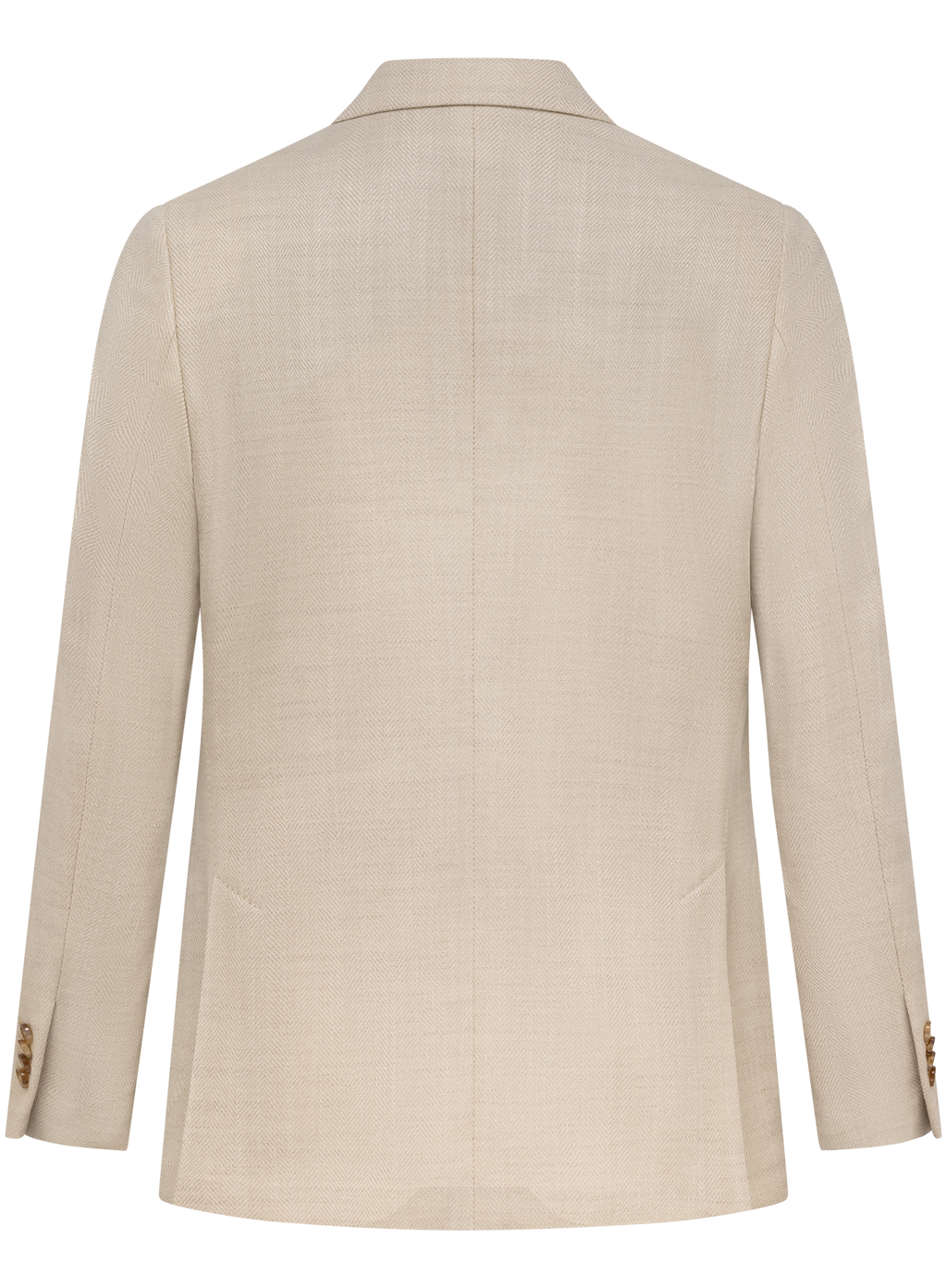 Colbert in wol zijde | Beige