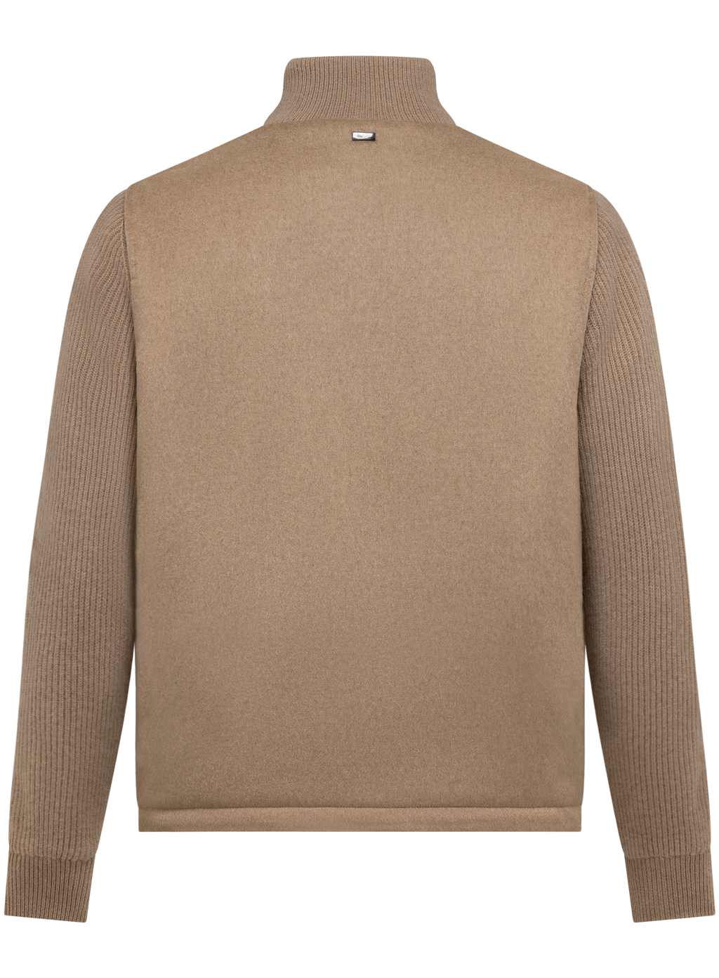 Bomberjack in cashmere wol | Beige
