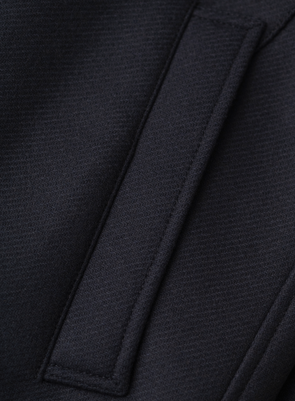 Mantel in wol | FULL_WIDTH | BLUE NAVY 